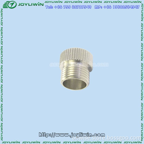 Automatic Precision Lathe RoHS standard nickel-plated Steel Screw Nut for Electronic Products